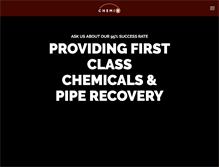 Tablet Screenshot of chemixservices.com